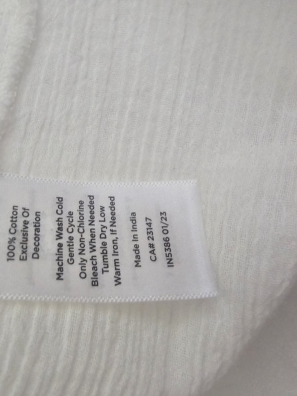 Talbots Crinkle Gauze Embroidered Top Sz XL - Picture 5 of 5